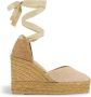 Castañer Espadrilles met 11 cm sleehak. Beige Dames - Thumbnail 1