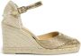 Castañer Espadrilles met 5 cm sleehak. Yellow Dames - Thumbnail 1