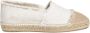 Castañer Espadrilles met Glitterfinish en Contrasterende Inzet White Dames - Thumbnail 19