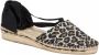 Castañer Leopard Print Espadrilles Sleehak Sandalen Black Dames - Thumbnail 1