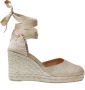 Castañer Gouden Espadrille Sandalen Damesschoenen Yellow Dames - Thumbnail 1