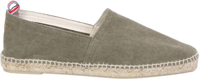 Castañer Groene Canvas Espadrilles Amandel Teen Instapper Green Heren