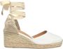 Castañer Carina 6 001 7 cm Wedges White Dames - Thumbnail 8