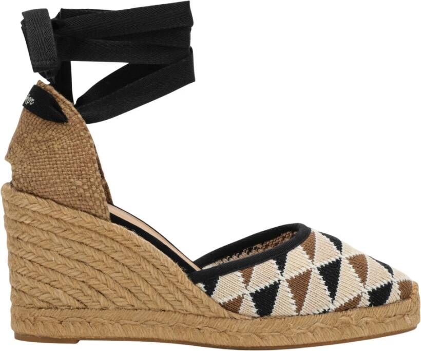 Castañer Hoge Espadrilles Sandalen Multicolor Dames