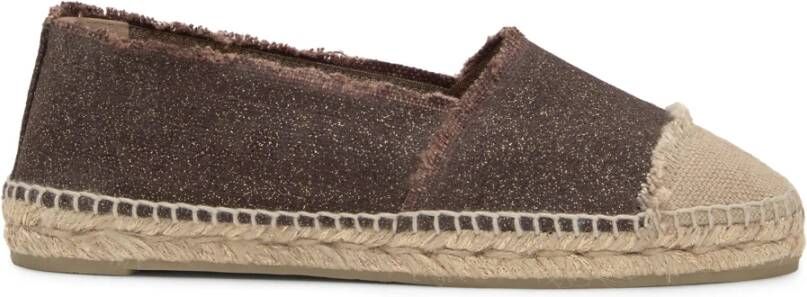 Castañer Kampala 032 · Platte Espadrille Brown Dames