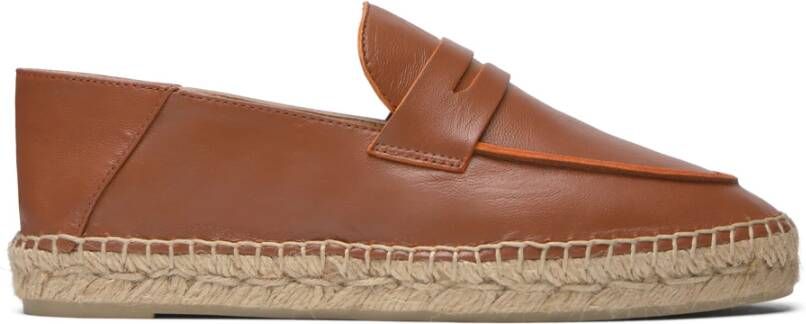 Castañer Keule 250 · Platte Espadrille Brown Dames