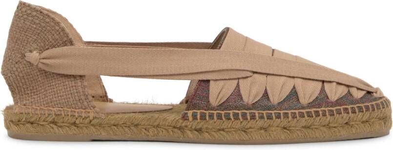 Castañer Norman Etro T 272 · Platte Espadrille Beige Heren