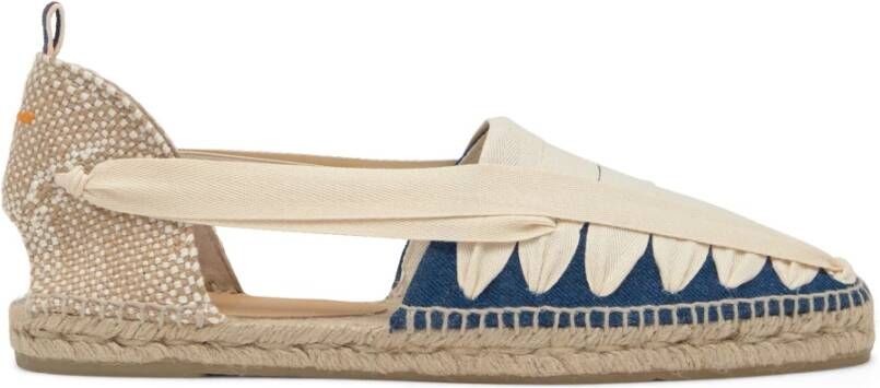 Castañer Norman Jeans 263 · Platte Espadrille Beige Heren