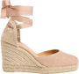 Castaner Sandalen CASTAÑER CARINA ROSEGOLD ESPADRILLE MIT KEIL in poeder roze - Thumbnail 3