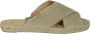 Castañer Dames Palmera Espadrille Sandalen Beige Dames - Thumbnail 6