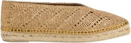 Castañer Platte Espadrilles Yellow Dames