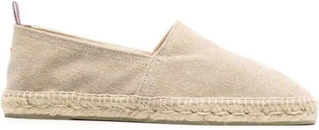 Castañer Platte Sandalen Espadrilles voor Heren Beige Heren