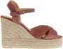 Castañer Rosa Wedge Espadrilles Damesschoenen Pink Dames - Thumbnail 1