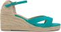 Castañer Sleehaksandalen MET 7 CM HAK Green Dames - Thumbnail 1