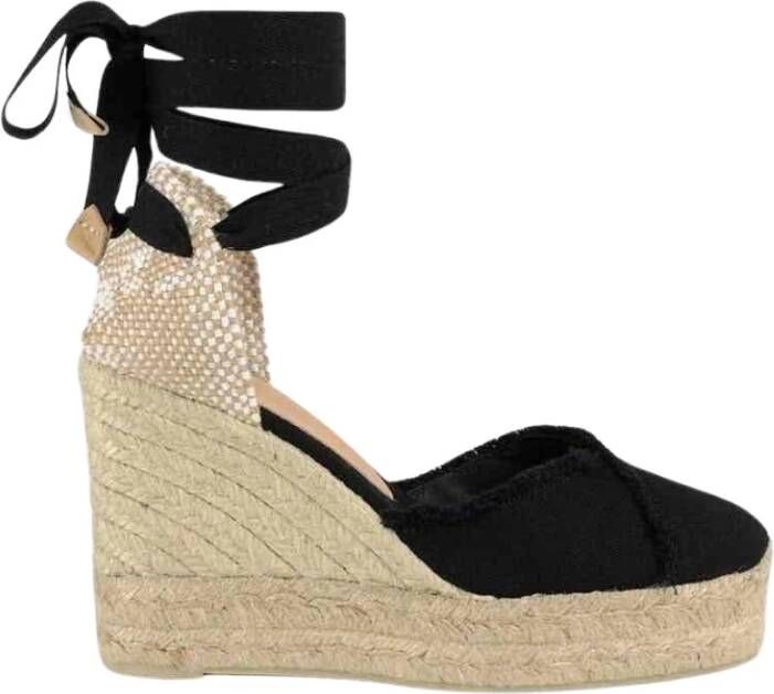 Castañer Stijlvolle Espadrilles voor Vrouwen Black Dames