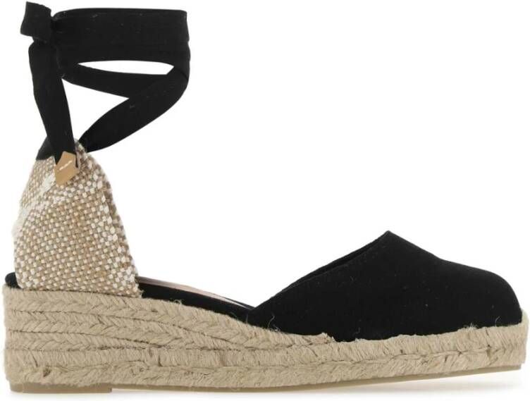 Castañer Stijlvolle Espadrilles voor Vrouwen Black Dames