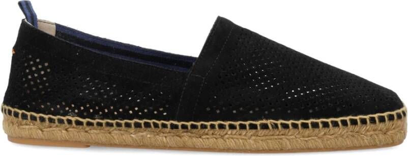 Castañer Stijlvolle Pierced Espadrilles Black Heren