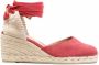 Castañer Wedges Red Dames - Thumbnail 1