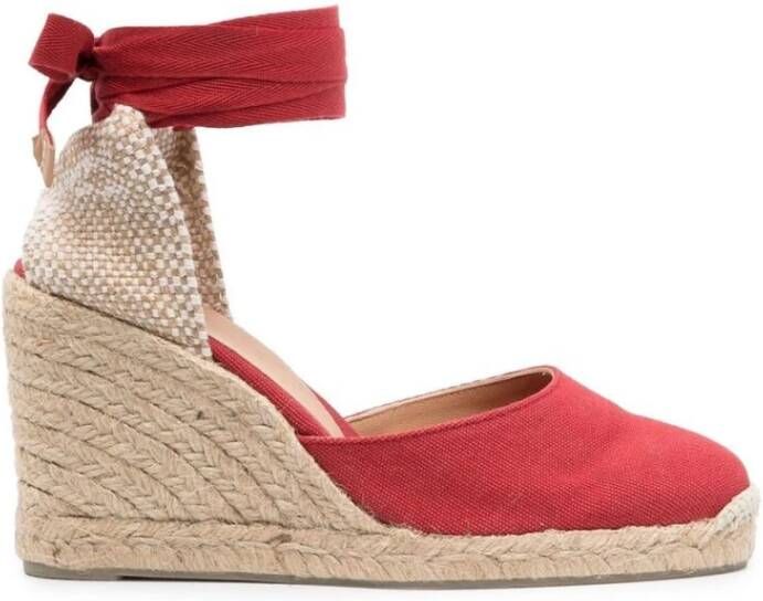 Castañer Wedges Red Dames