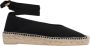 Castañer Zwarte Canvas Espadrille Flatform Schoenen Black Dames - Thumbnail 1