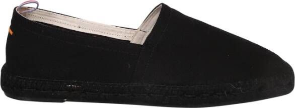 Castañer Zwarte Geweven Espadrilles voor Heren Black Heren