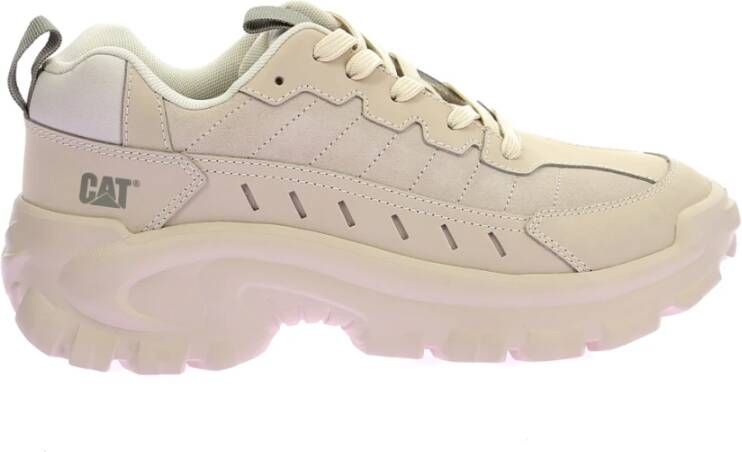 CAT Lite Intruder Lage Sneakers Beige Heren