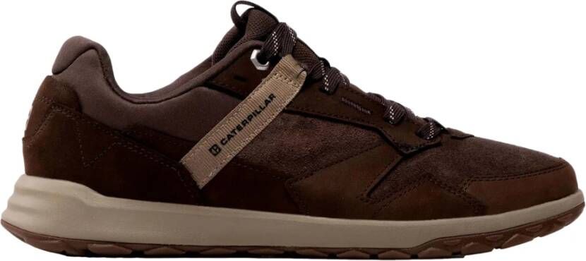 CAT Quest Runner Sneakers Brown Heren