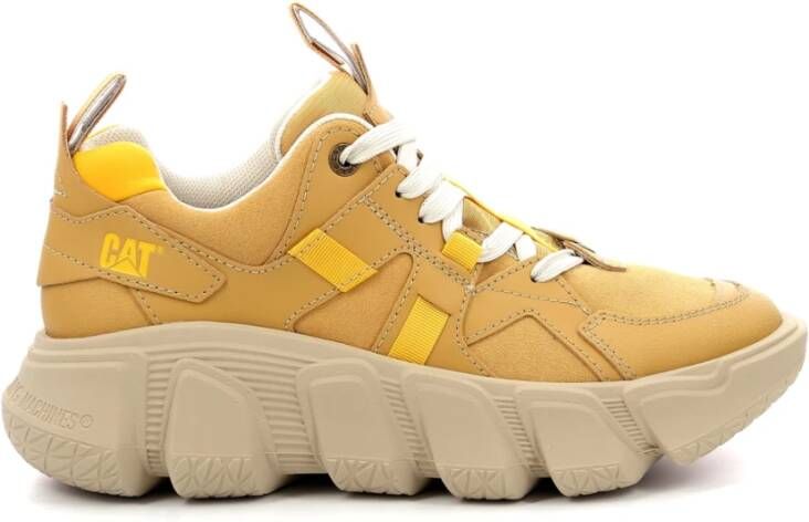 CAT Sneakers Yellow Heren