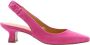 Catwalk Peep Toe Peep Heel Paars Dames - Thumbnail 2