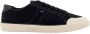 Celine Zwarte Canvas Sneakers met Leren Detail Black Heren - Thumbnail 1