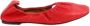 Celine Vintage Pre-owned Fabric flats Red Dames - Thumbnail 1