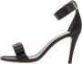 Celine Vintage Pre-owned Satin sandals Black Dames - Thumbnail 1