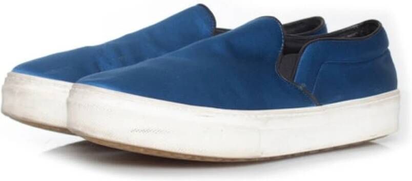 Celine Vintage Pre-owned Sneakers Blue Dames