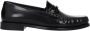 Celine Zwarte Leren Loafer Schoenen Ss22 Black Heren - Thumbnail 1