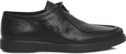 Cerruti 1881 Casual Leren Derby Schoenen Black Heren