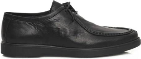 Cerruti 1881 Derby Leren Schoenen Casual Stijl Black