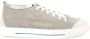 Cerruti 1881 Grijze Leren Sneakers Rubberen Zool Casual Gray Heren - Thumbnail 1