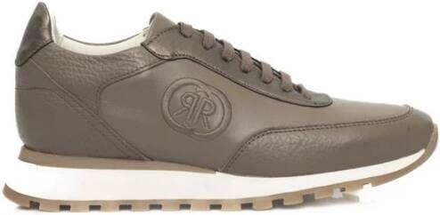 Cerruti 1881 Echt Leren Platform Sneaker Dames Beige Dames