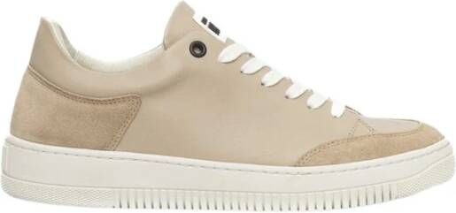 Cerruti 1881 Echt Leren Platform Sneaker Dames Beige Dames