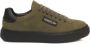 Cerruti 1881 Heren Leren Sneakers met Rubberen Zool Green Heren - Thumbnail 5