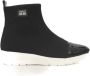 Cerruti 1881 Zwarte High Top Sneakers met Zijlogo Black Dames - Thumbnail 5