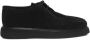 Cerruti 1881 Casual Leren Derby Schoenen Rubberen Zool Black Heren - Thumbnail 1