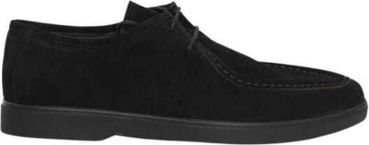 Cerruti 1881 Leren Derby Casual Schoenen Black Heren