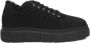 Cerruti 1881 Platform Sneakers van Echt Leer Black Dames - Thumbnail 1