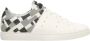 Cerruti 1881 Uniek Patroon Witte Sneakers Logo Detail White Dames - Thumbnail 5