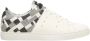 Cerruti 1881 Uniek Patroon Witte Sneakers Logo Detail White Dames - Thumbnail 9