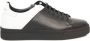 Cerruti 1881 Heren Leren Sneakers met Rubberen Zool Black Heren - Thumbnail 1