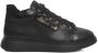 Cerruti 1881 Zwarte Leren Platform Sneakers met Logo Black Dames - Thumbnail 5