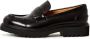 Cesare Gaspari Blokhak loafers Zwart Black Dames - Thumbnail 1