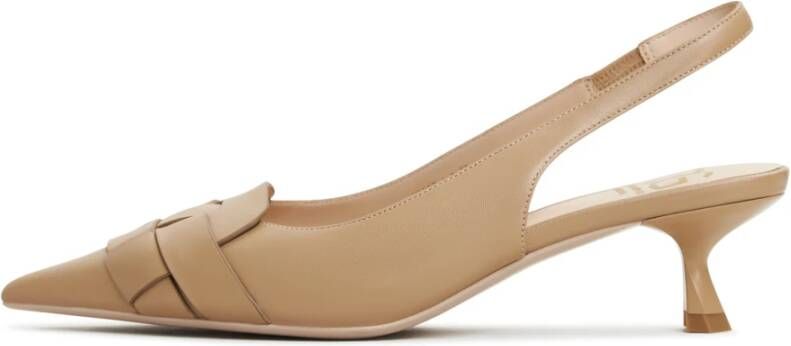 Cesare Gaspari Chique Stiletto Pumps Beige Dames